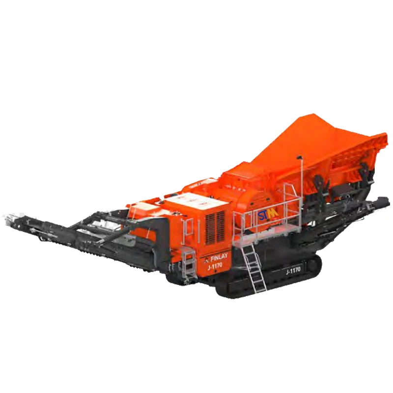 Iron Ore Tracked 200tph Crawler Quarry Stone Crusher Crushing Machine ...