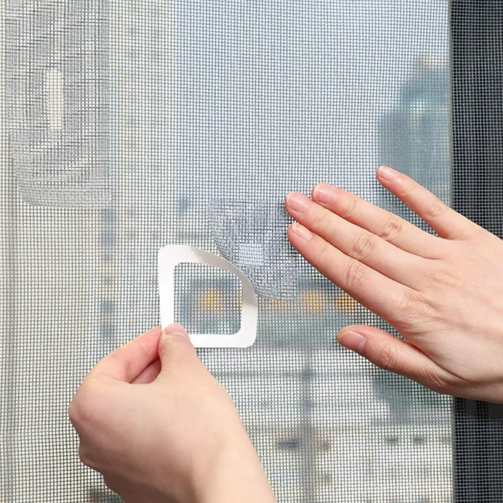 Door/ Window Screen Repair Patch Strong Self Adhesive & Waterproof