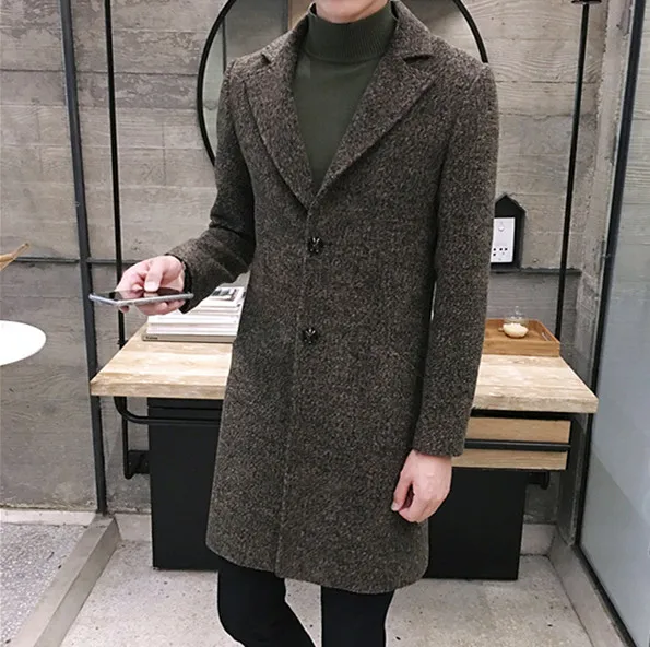 mid length coats for men