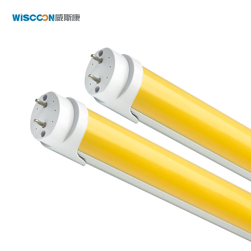 LED tube T8 yellow tube 10w 0.6m