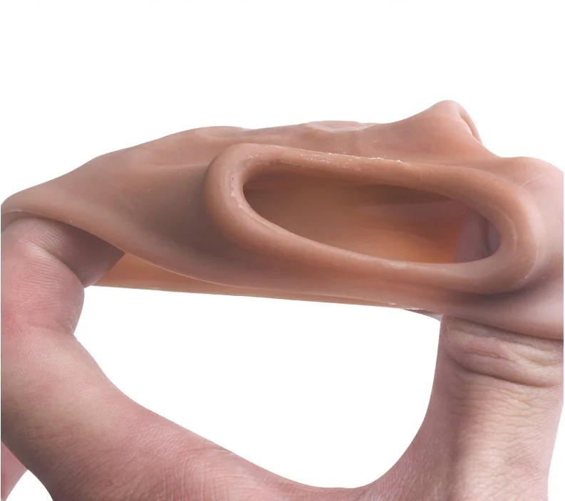 延长和加厚锁精子环阴茎袖子隐形避孕套