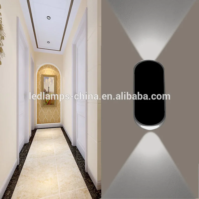 black up and down lights indoor
