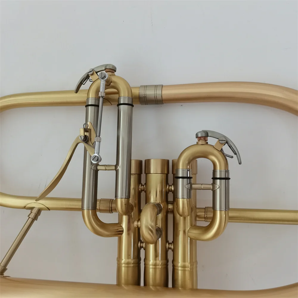 Bb Key Brass Imported From Germany Professional Trigger Flugelhorn