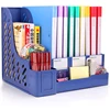 Custom colorful plastic documents files holder organizer frame rack stand