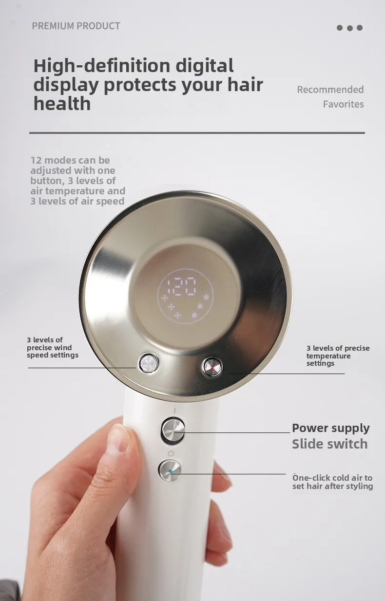 Home use student hair dryer