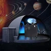 360 degree fulldome portable planetarium projector with fisheye lens