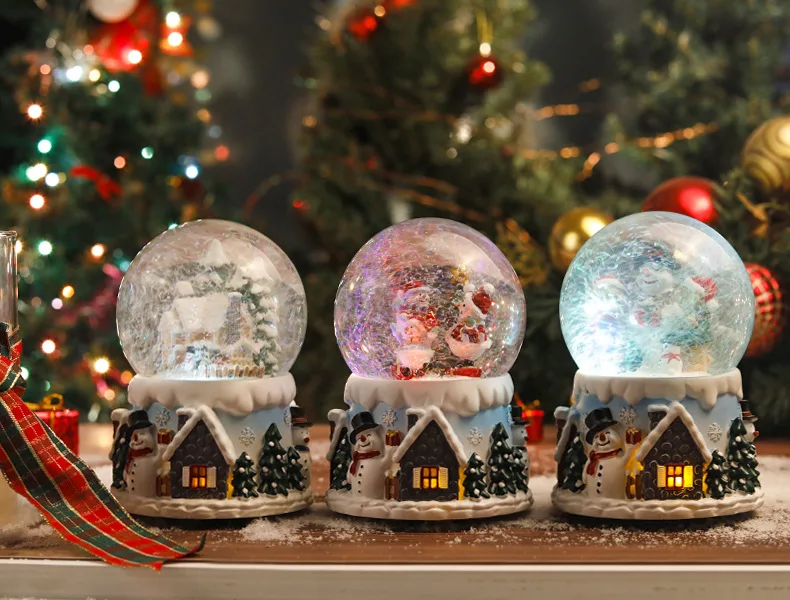 Custom Christmas Water Snow Globe For Souvenir Buy Walmart Christmas