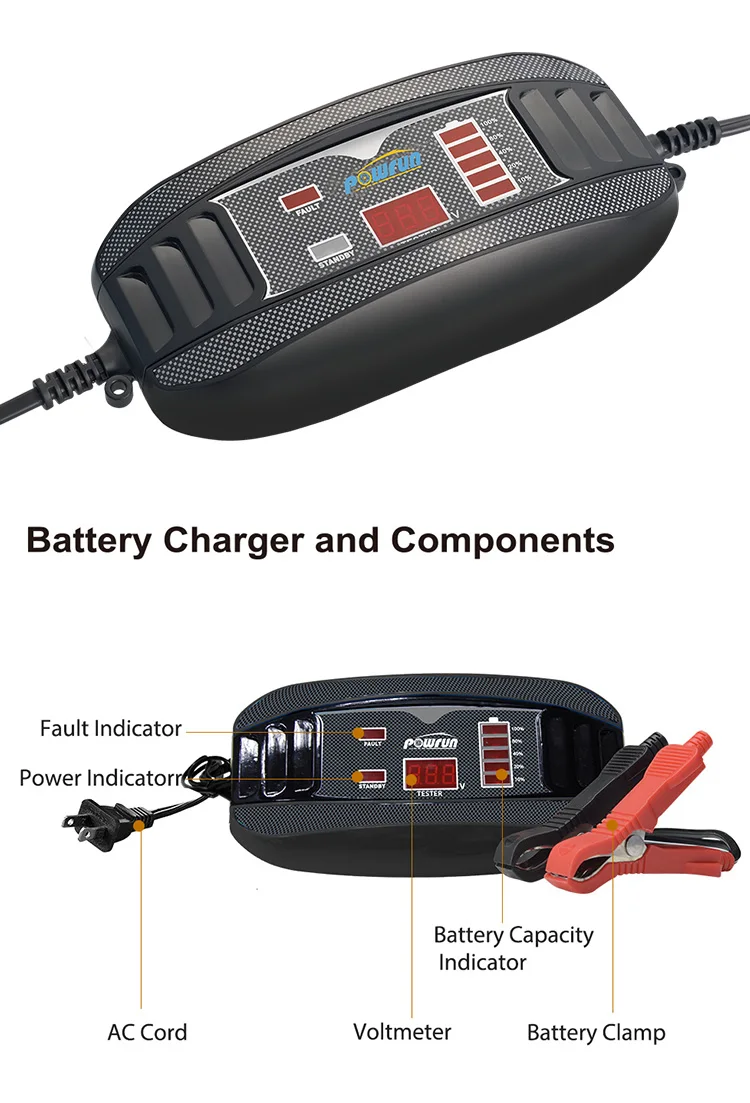 car battery maintainer charger