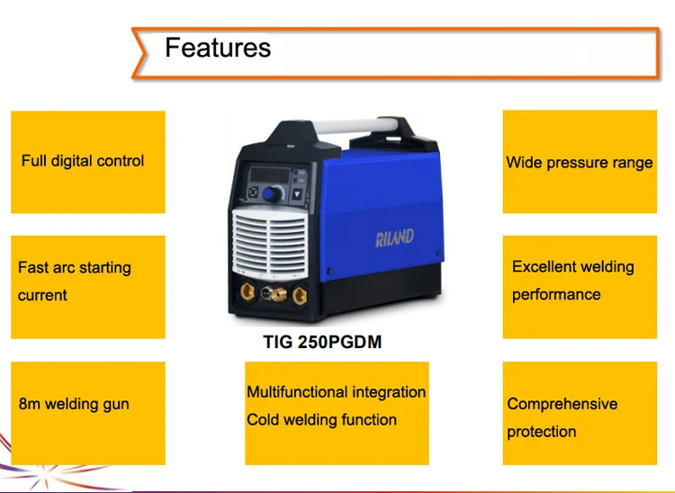 Rilon Tig 250pgdm Argon Dc Inverter Tig Welding Machine With Price Buy Tig Welding Machine