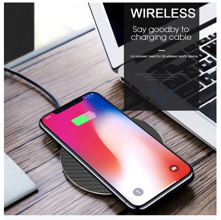 2020 Amazon Ebay Sale 10w Fast Wireless Charger,Wireless Charging Pad Wireless Car Charger For Apple Iphone Samsung Huawei Zte
