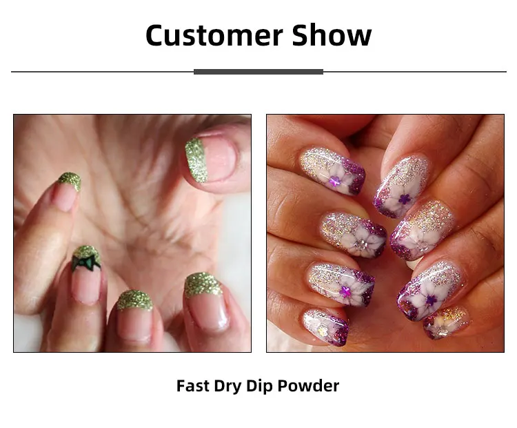 factory wholesale no lamp faster drying nails beauty colors 1oz dipping powder
