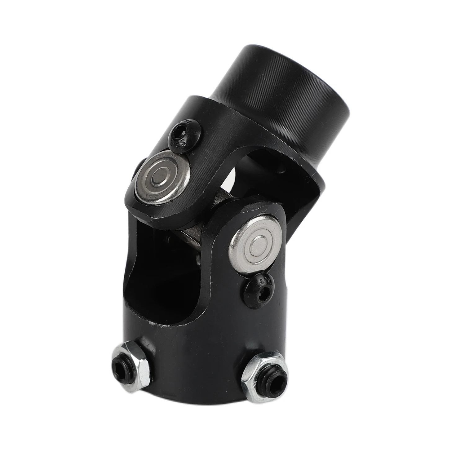 3/4" Round Bore X 1" Dd Universal Black Steel Coupling Joint Splined