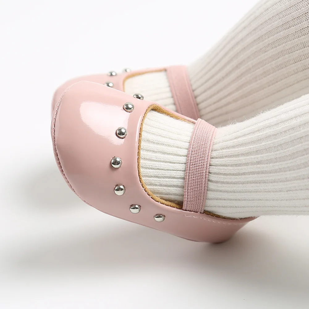 PU Leather Spring&Autumn Baby Girl Fashion Princess shoes With TPR Soled manufacture