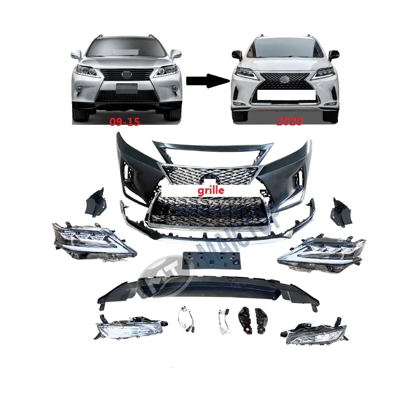 Maictop Car Accessories Conversion Front Bumper Grille Headlight For Rx ...