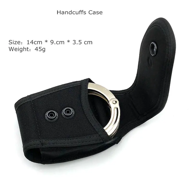 Police Key Holder MOLLE Handcuff Pouch Holster - Nylon Tactical