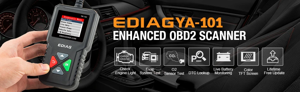 Obd диагностический инструмент ya301 инструкция