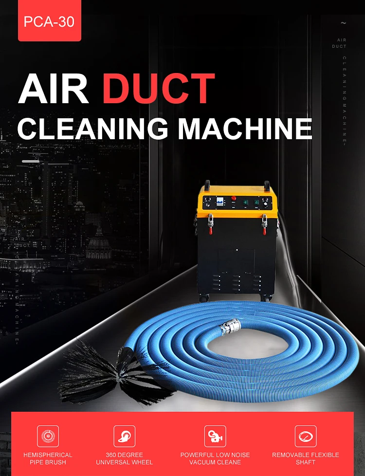 New Upgrade Vacuum Dust Collector Rotary Brush Air Duct Cleaner Buy