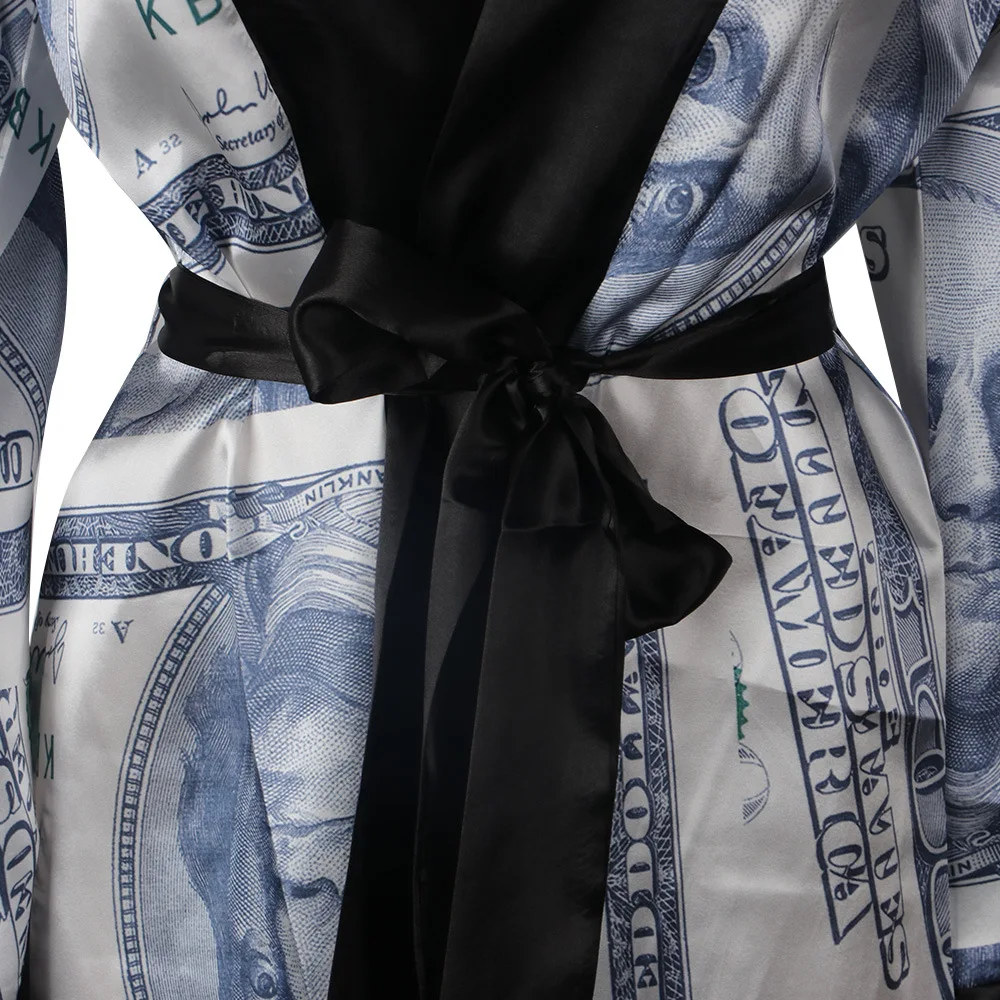 satin money robe