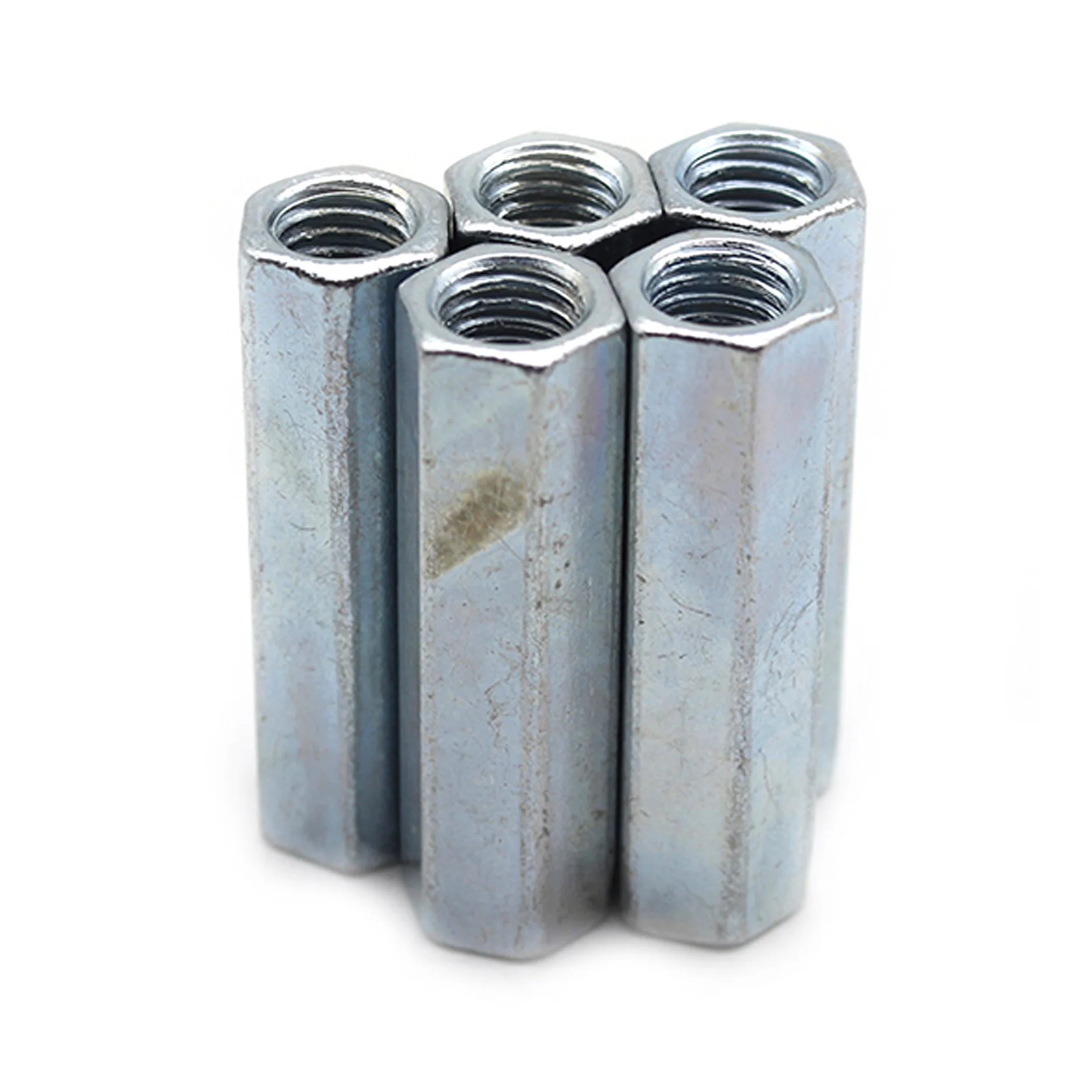 Din6334 M6 M8 M10 M12 Long Hex Coupling Nut High Quality Coupling Nut