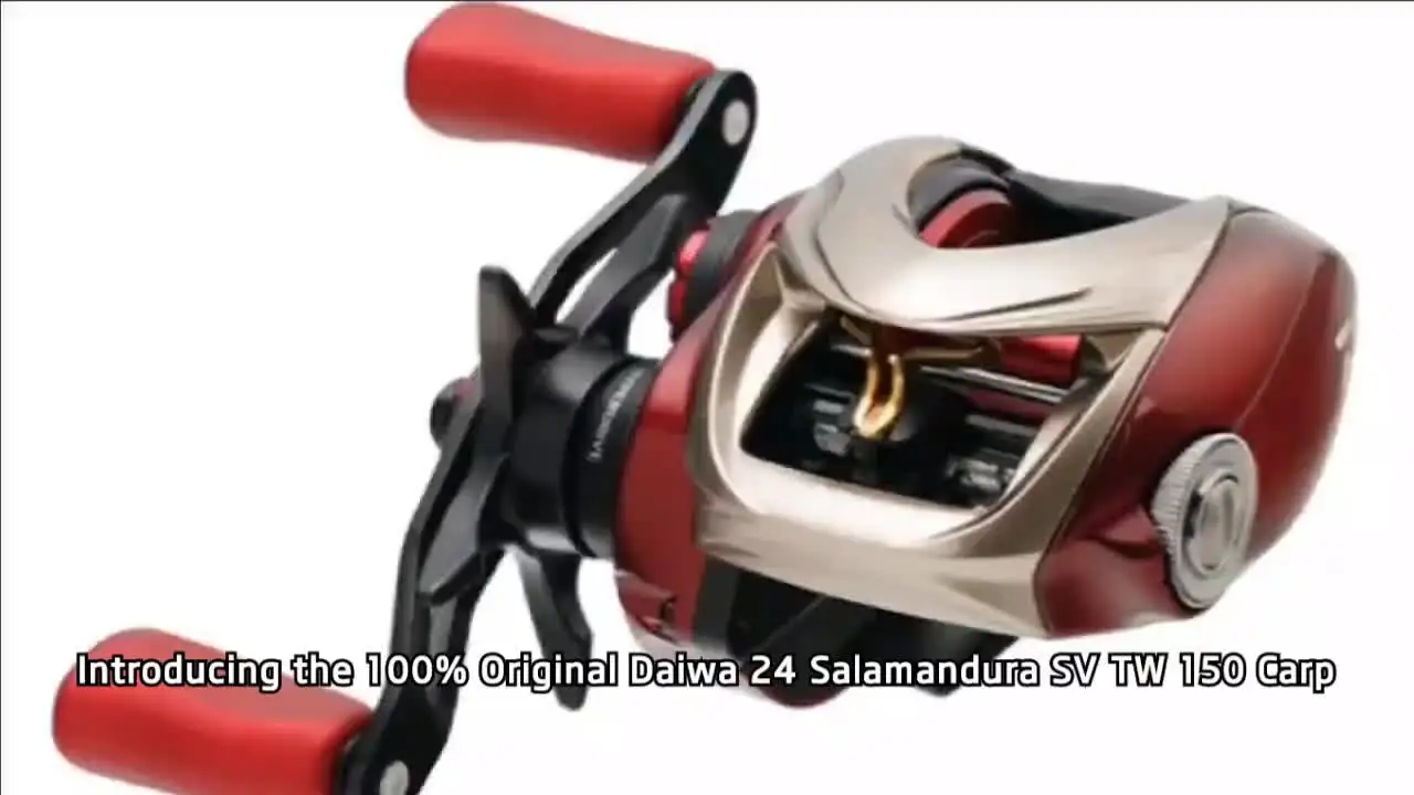 Daiwa 24 Salamandura SV TW 150 Right Hand Fishing Reel - Aluminium