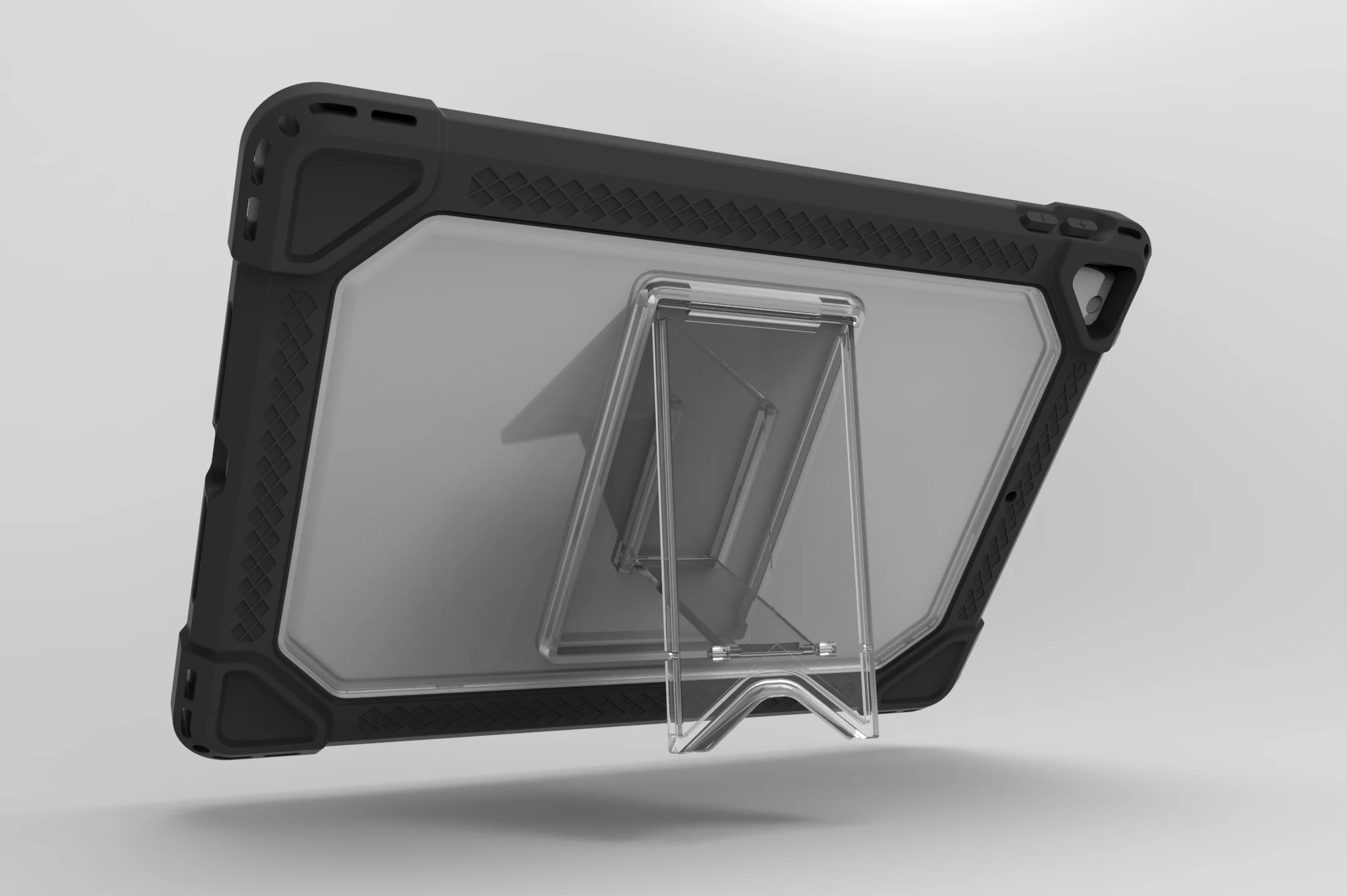 2021 9th Generation Shockproof Rugged Pc Tpu Hybrid Tablet Cover For