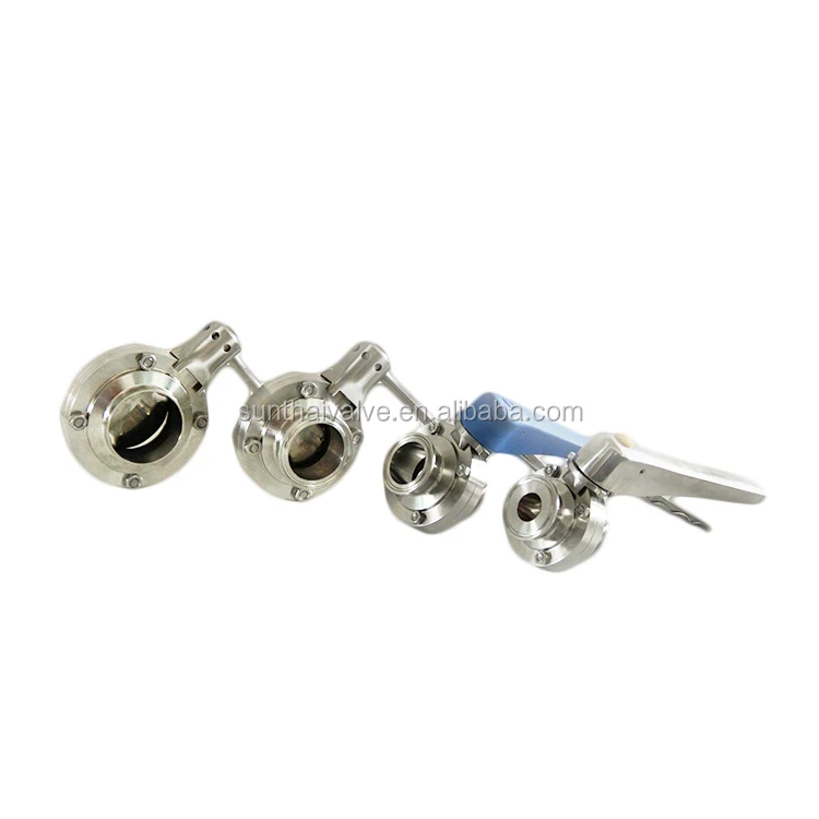 sanitary butterfly valves