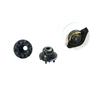 reusable and disposable dry eeg electrode connector