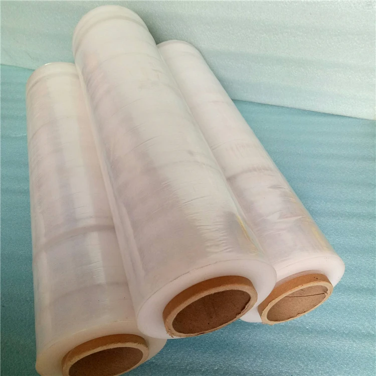 Hot Sell Ldpe Stretch Film Roll Wrap Transparent Self Adhesive Stretch ...