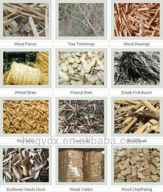 raw material for machine-made wood charcoal