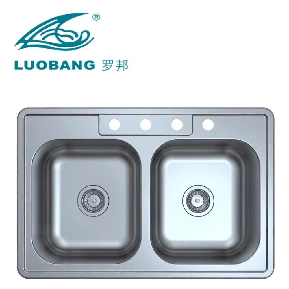 
double stainless steel Kitchen Sink 
