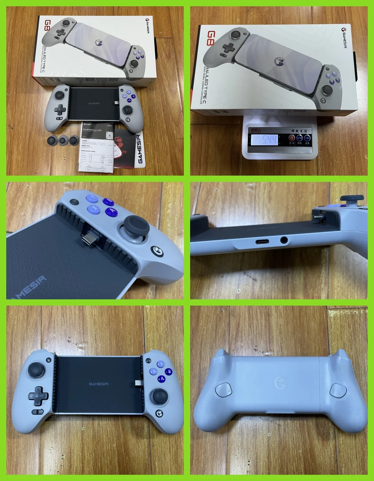 GameSir G8 Galileo Type-C Mobile Gaming Controller for Android & iPhone 15 Series (USB-C), Plug and Play Gamepad