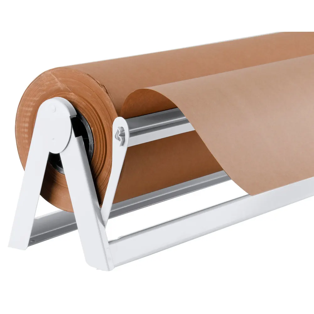 Jhmech 24inch Butcher Paper Dispenser Wrapping Paper Roll Cutter