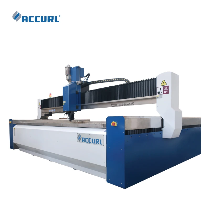 Accurl High Speed 5 Axis Water Jet Cutting Machine For Cutting