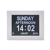 Seniors Gift for Memory Loss 8 inch Digital Calendar Day Clock with Extra Large Words Day & Month Xmas