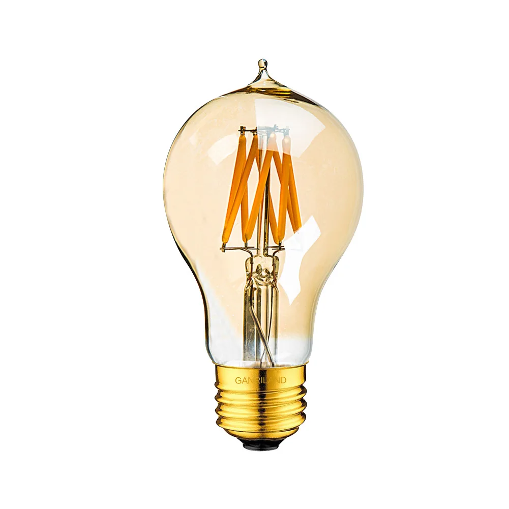 LED Edison Antique Bulb G45 LED Filament Bulb 2 Watt LED Bulb A19 T30 T45 ST58 ST64 G80 G95 G125 C35 vesicle  pull tail