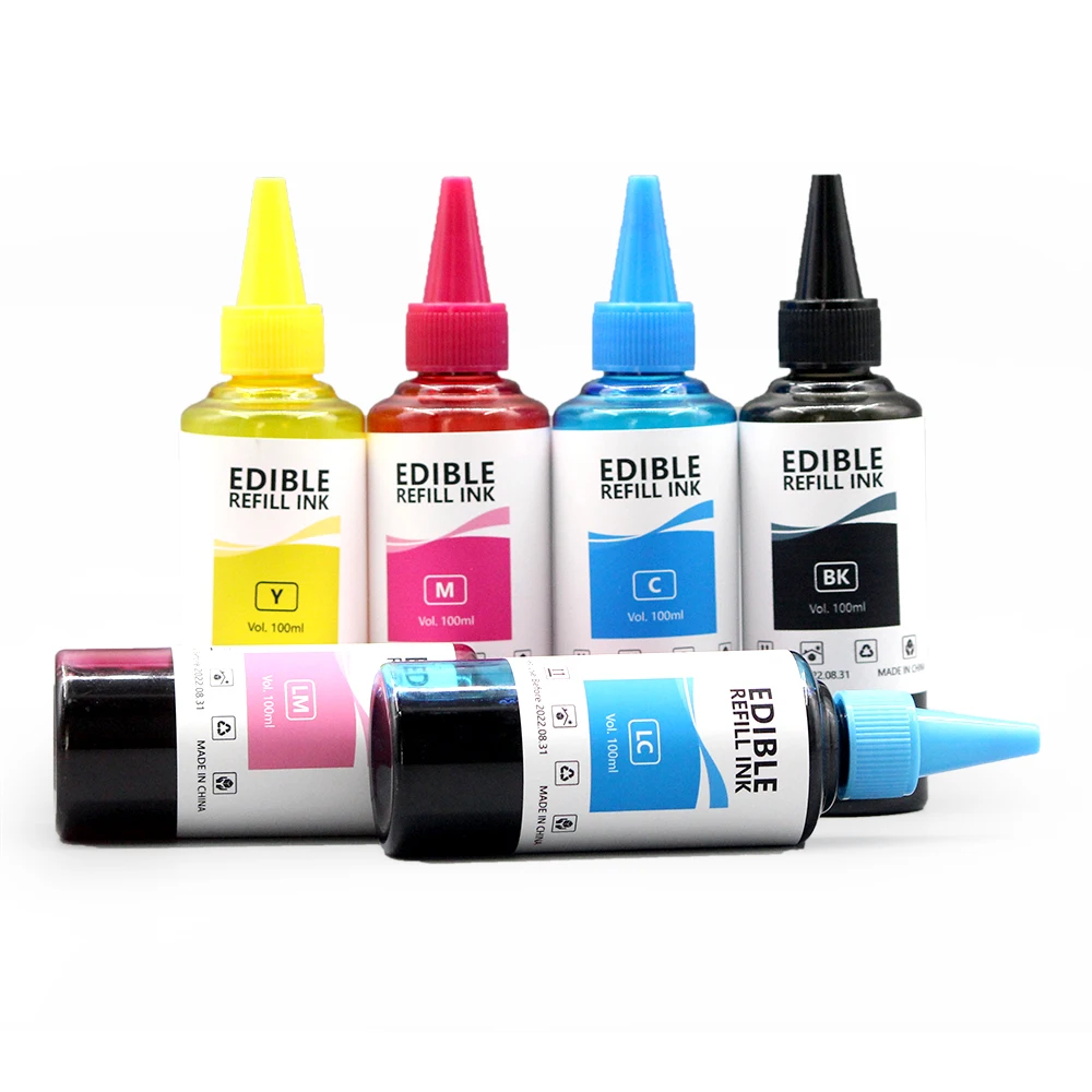Food Grade Printing White Edible Ink Eatable Food Ink Soft Capsule