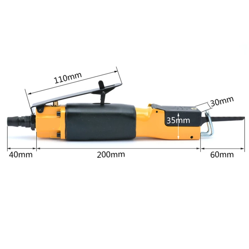 Borntun Pneumatic Air Body Saw Oscillating Saws Pneumatic Reciprocating Cutters Device Pneumatic