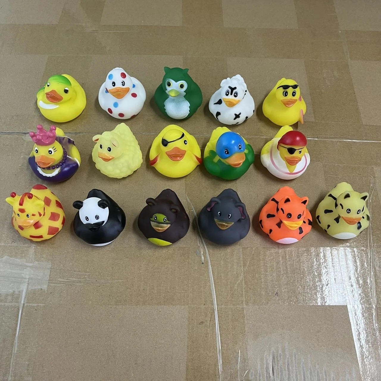 2 Inch Bulk Assorted Rubber Ducks Bath Toy Duckies Jeep Ducks Rubber