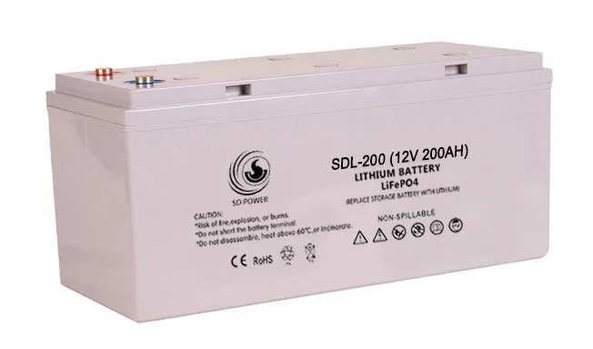 bluetooth long life lipo 200ah lifepo4 12v with bms