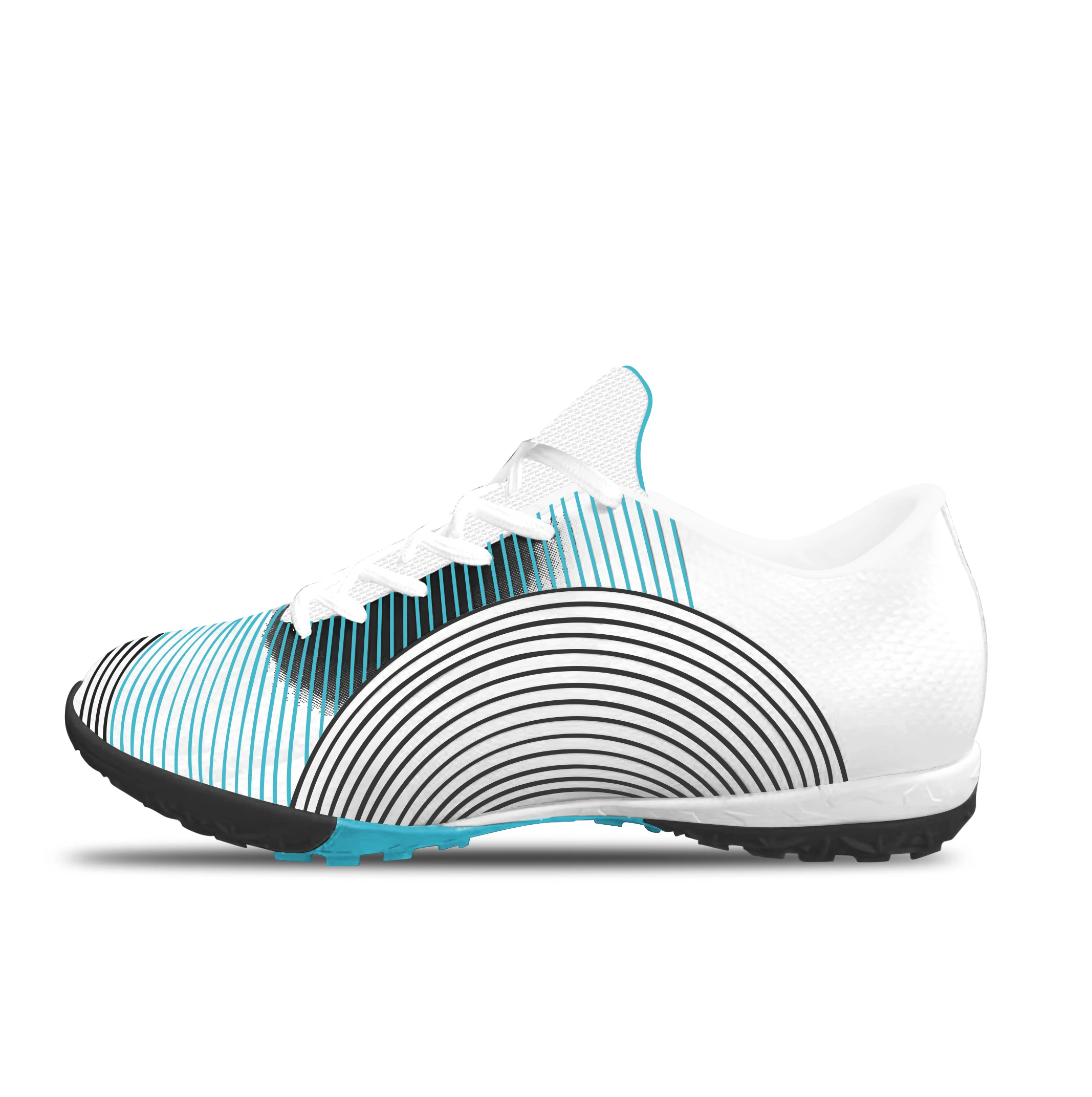 2023 Hot Sale Football Shoes New Fashion Design Training Rubber Short Spike Soccer Shoes For Men