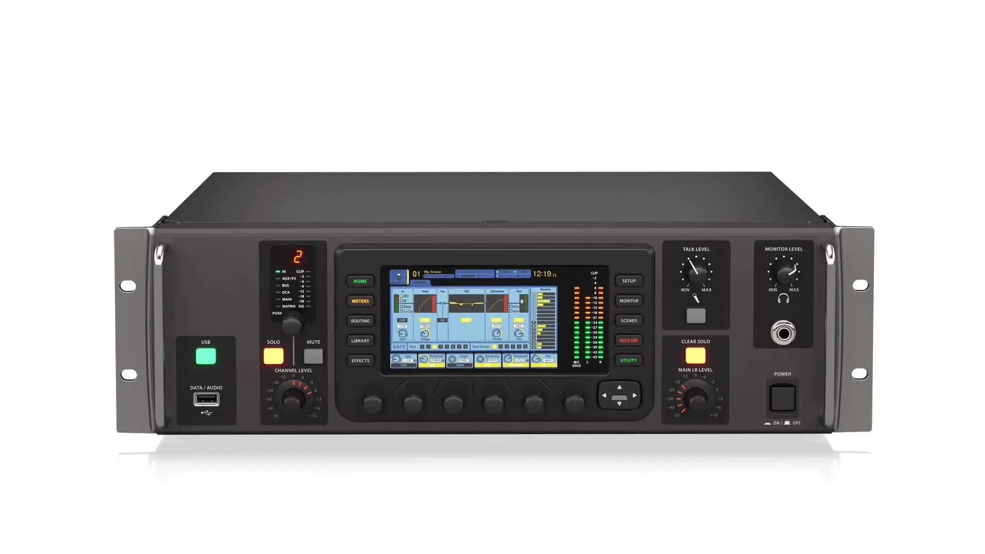 X32 Rack Digital Sound Mixer - 32 Channels, Built-In Recorder