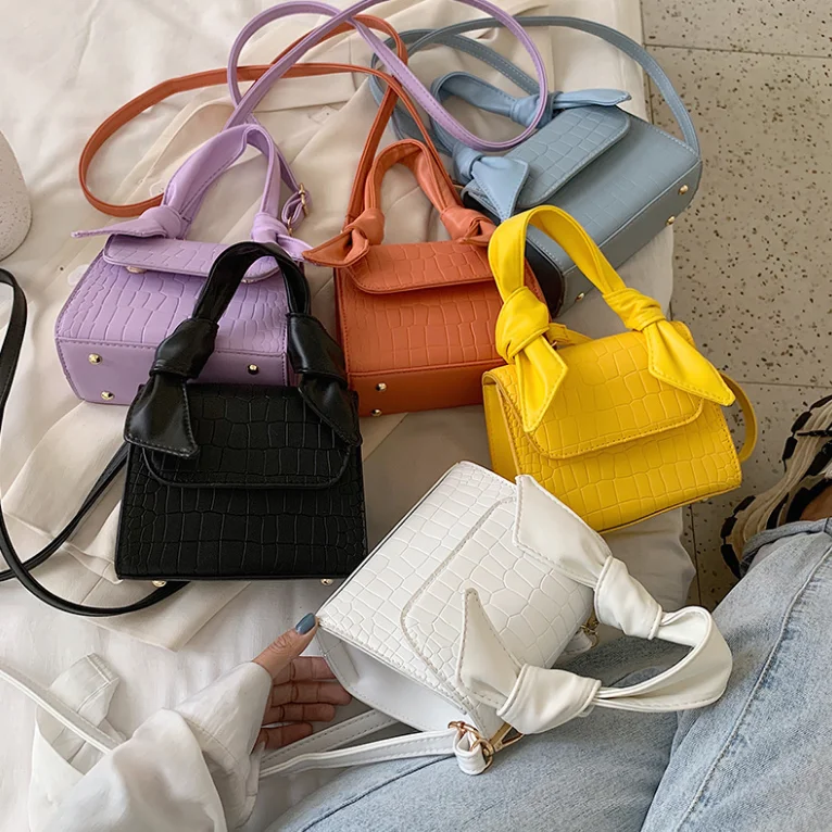 Fashion Mini Purse Bag 2020 PU Leather Women's Handbag Alligator Small Crossbody Bags