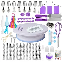 137 PCS Russian Cake Decorating Supplies Kit Baking Pastry Tools Baking Accessories