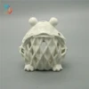 Porcelain Oil Burner Frog Shaped Hollow Out Ceramic Tealight Candle Holder