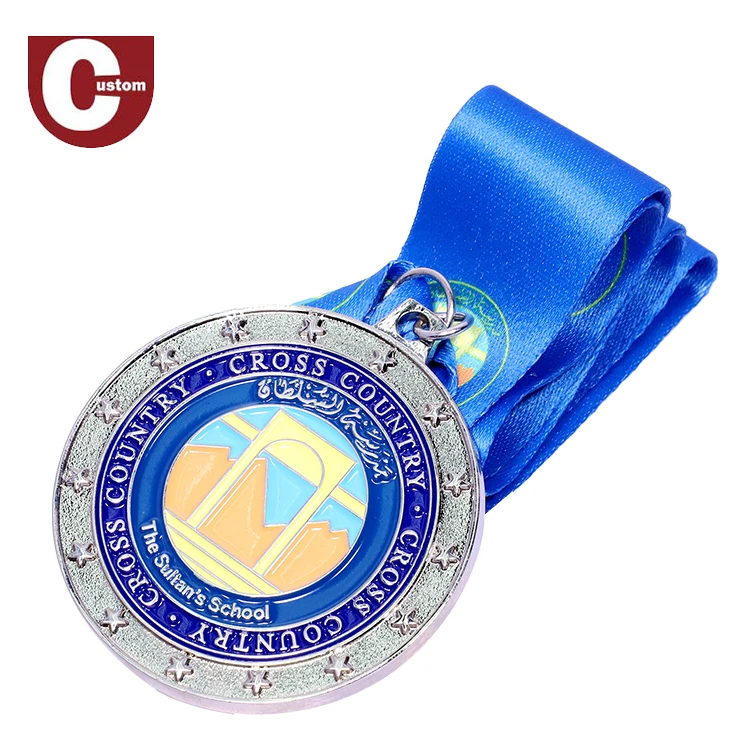 Wholesale Crafts Gifts Medallion Manufacturer Running Sports Race Military Medals Custom Metal Medal Factory