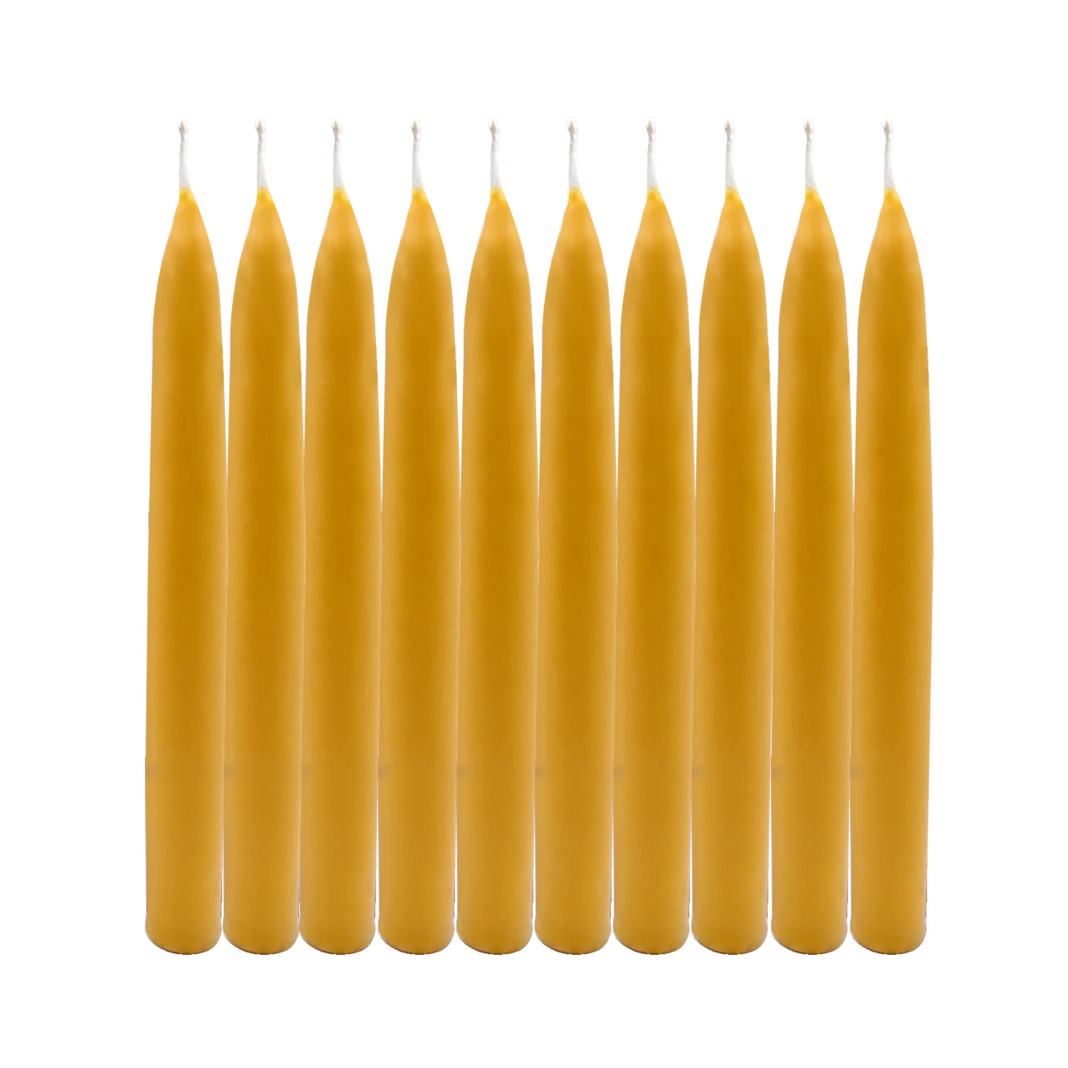 Catholic Scented 100 Natural Pure Beeswax Taper Candles Bulk Buy 8