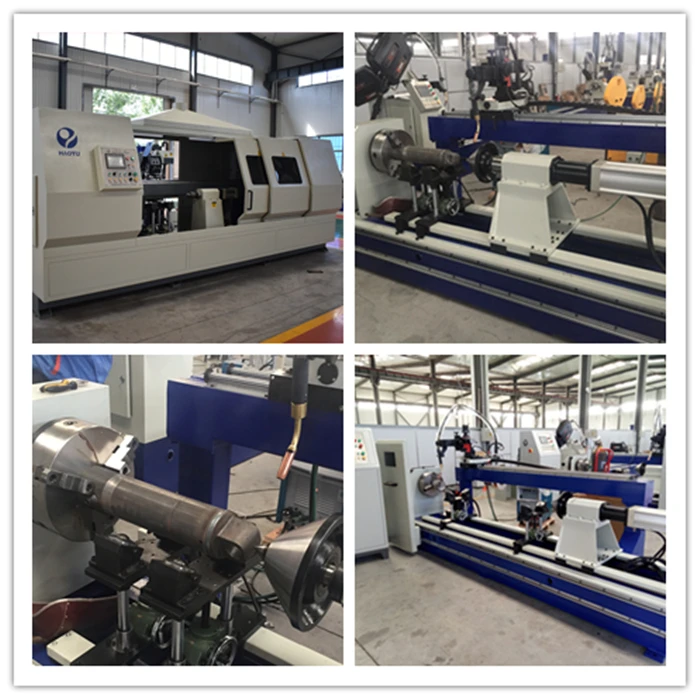 5 Axis Cnc Control Hydraulic Cylinder Circular Weld Piston Rod Girth