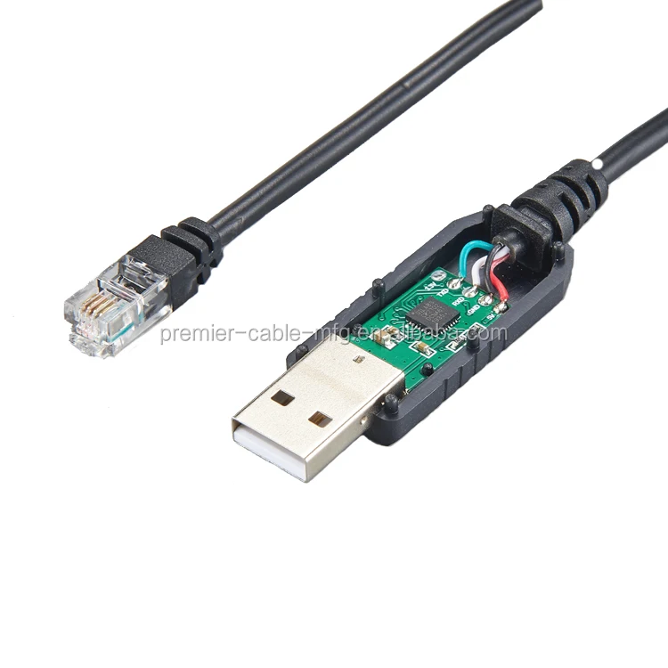 FTDI USB TTL 5v to RJ11 4P4C Serial Console Cable COPLEY DRIVES details