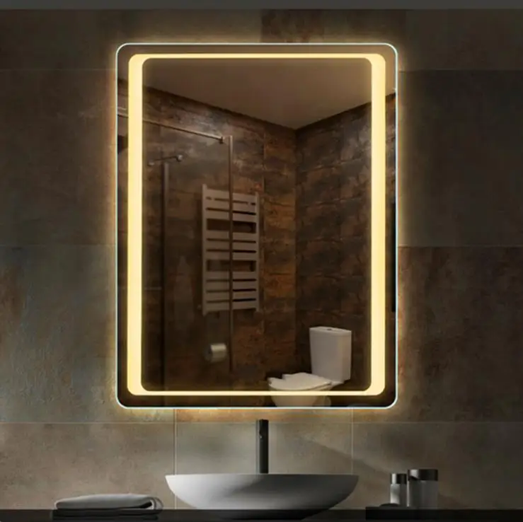 Modern Bathroom Bluetooth Speaker Illuminate LED Smart Mirror
