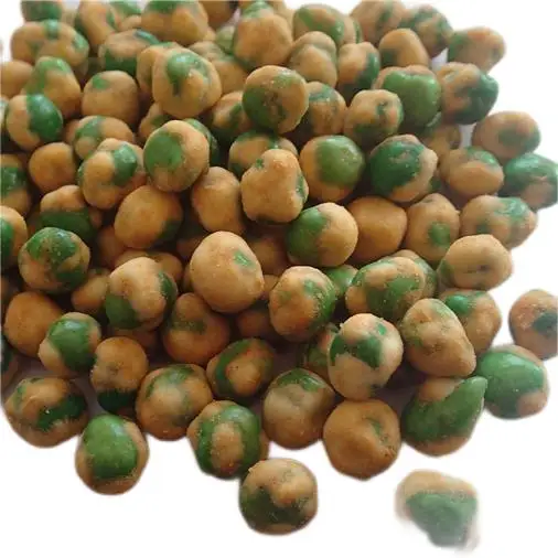 Premium Quality Healthy Snack Wholesale Crispy Food Snacks BBQ Green Peas Dried Peas factory